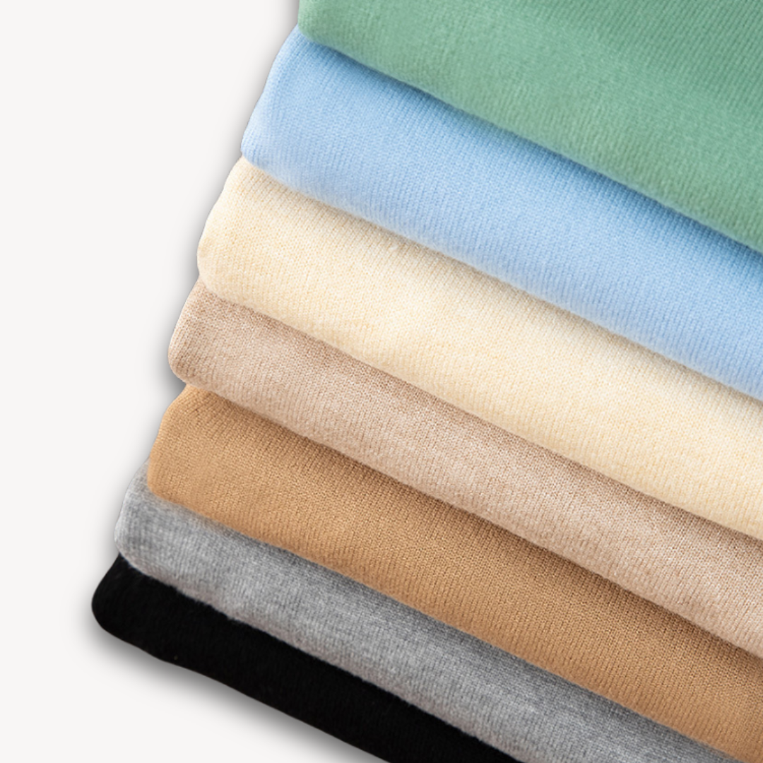 Kamil – Męski Sweter z Dekoltem w Serek i Imitacją Koszuli