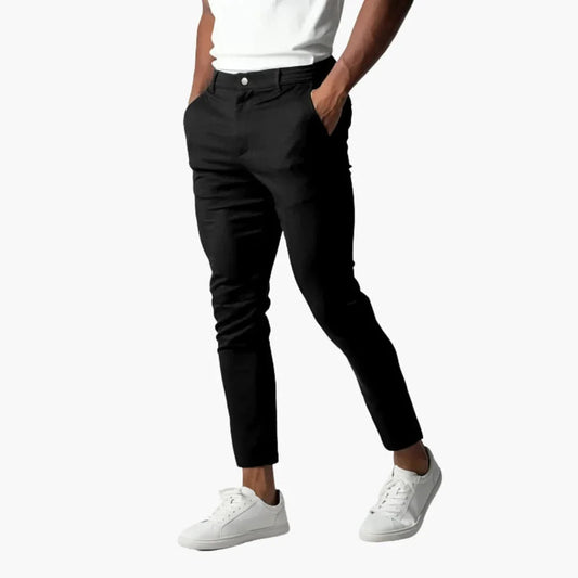 Adrian – Eleganckie Męskie Spodnie Slim Fit do Codziennego Stylu