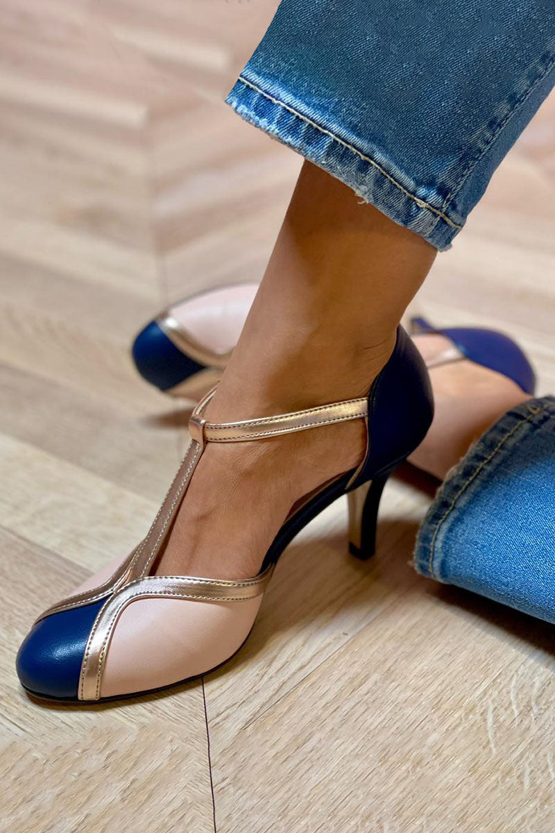 Daniela – Women T-Strap Pumps Shoes - Image 3