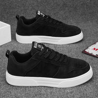 Tomasz – Klasyczne Męskie Sneakersy z Zamszowym Wykończeniem