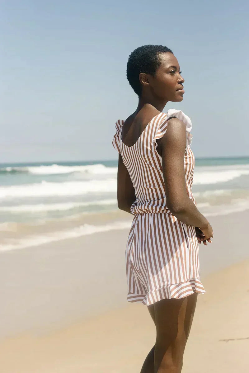 Mila – Kobiecy Zwiewny Kombinezon Letni