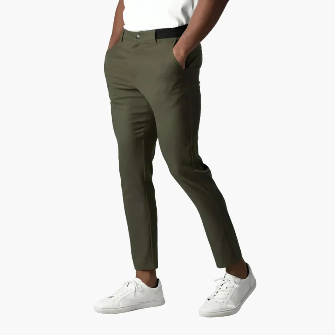 Adrian – Eleganckie Męskie Spodnie Slim Fit do Codziennego Stylu