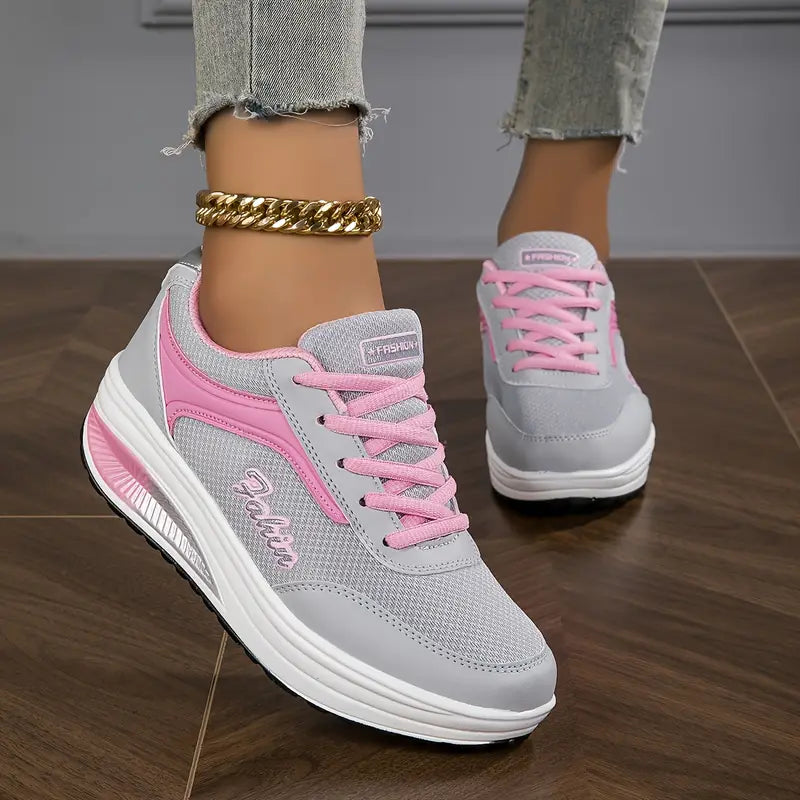 Klaudia – Stylowe sneakersy na platformie dla kobiet