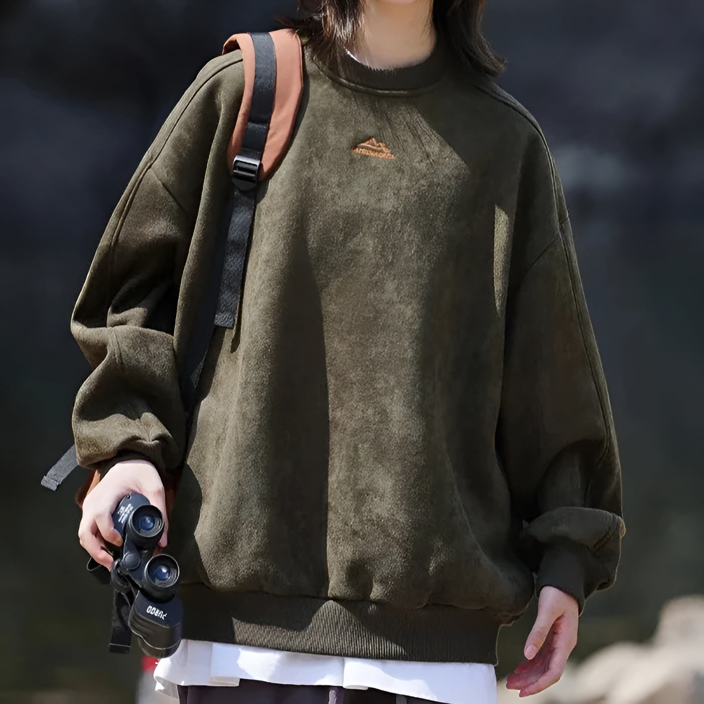 Nora – Casualowa bluza damska o luźnym kroju