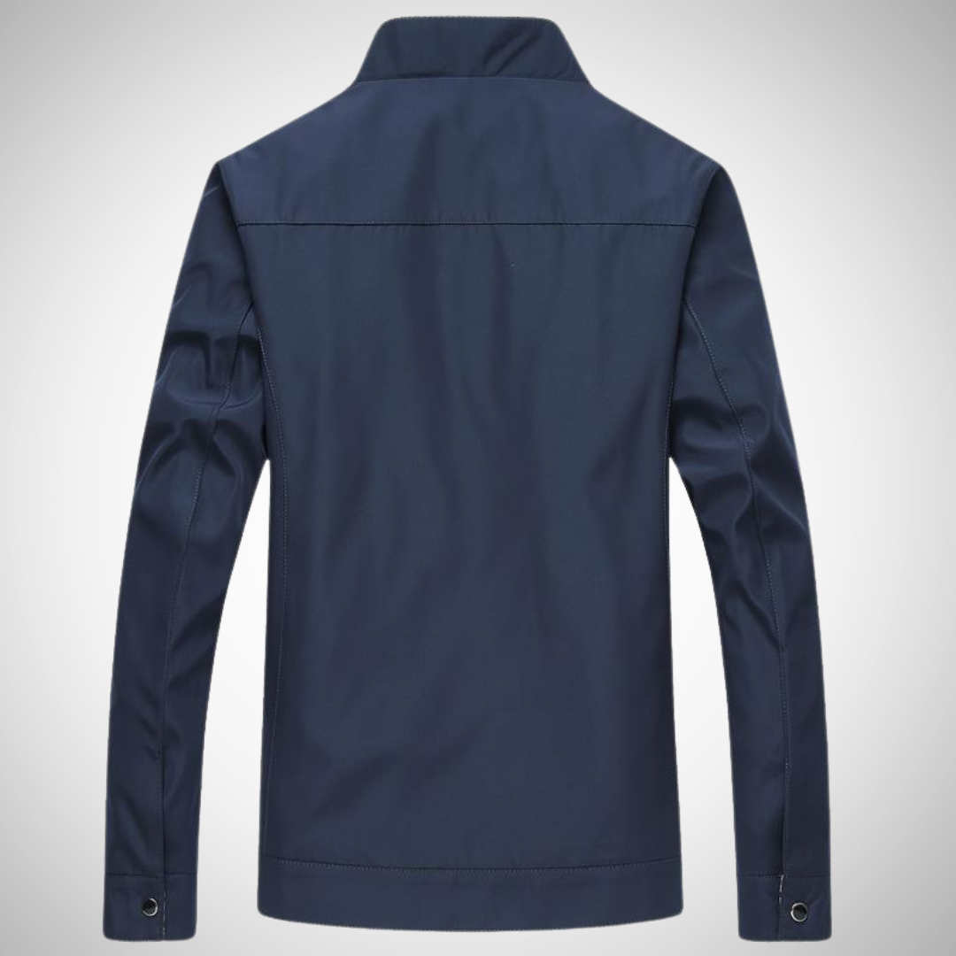 Adrian – Męska Kurtka w Stylu Smart Casual z Zapięciem na Zamek