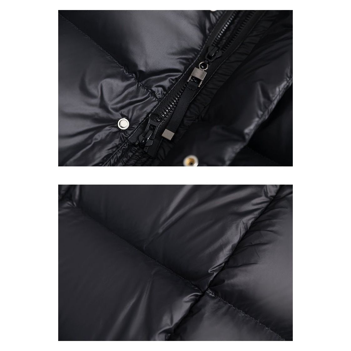 Anna – Elegancki Długi Puchowy Płaszcz Damski z Kapturem