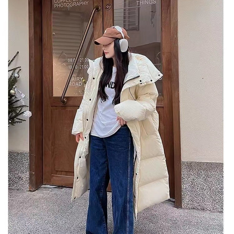 Valentina – Długa damska kurtka puchowa