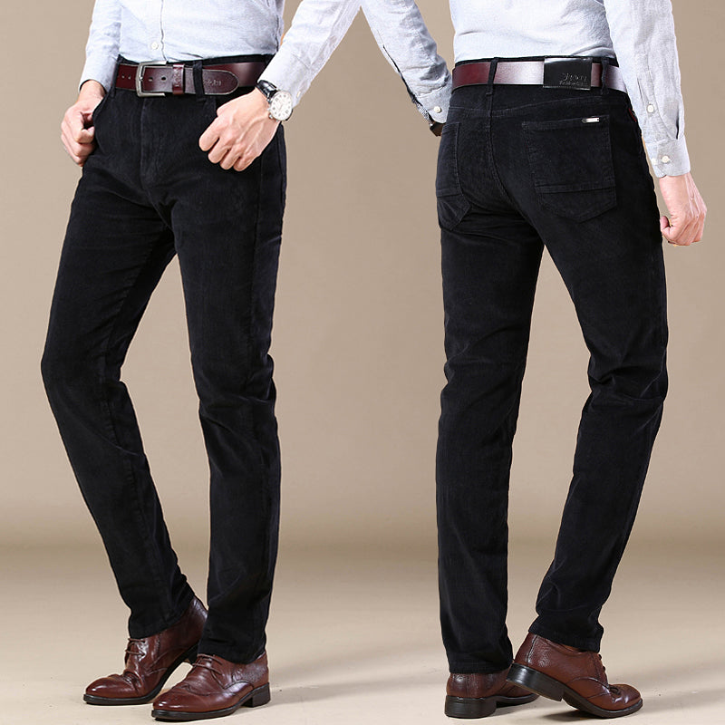 Paweł – Męskie Sztruksowe Spodnie Slim Fit