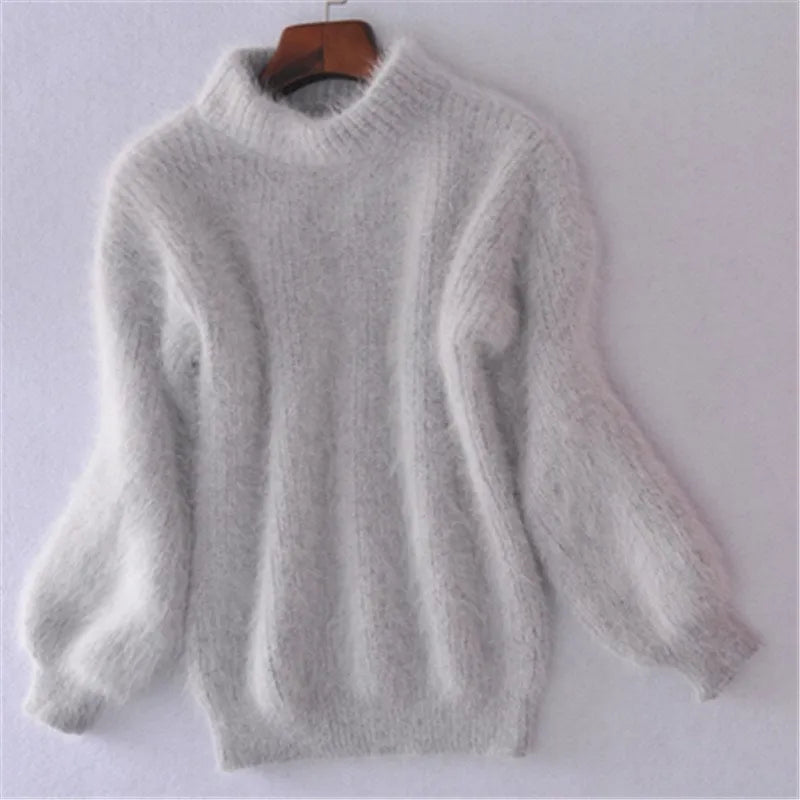 Elena – Sweter damski z miękkiej włóczki