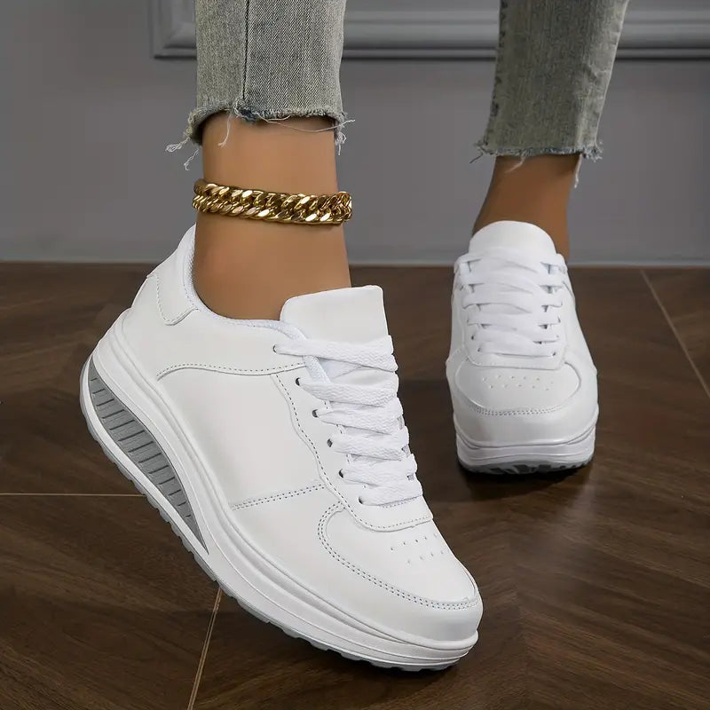Klaudia – Stylowe sneakersy na platformie dla kobiet