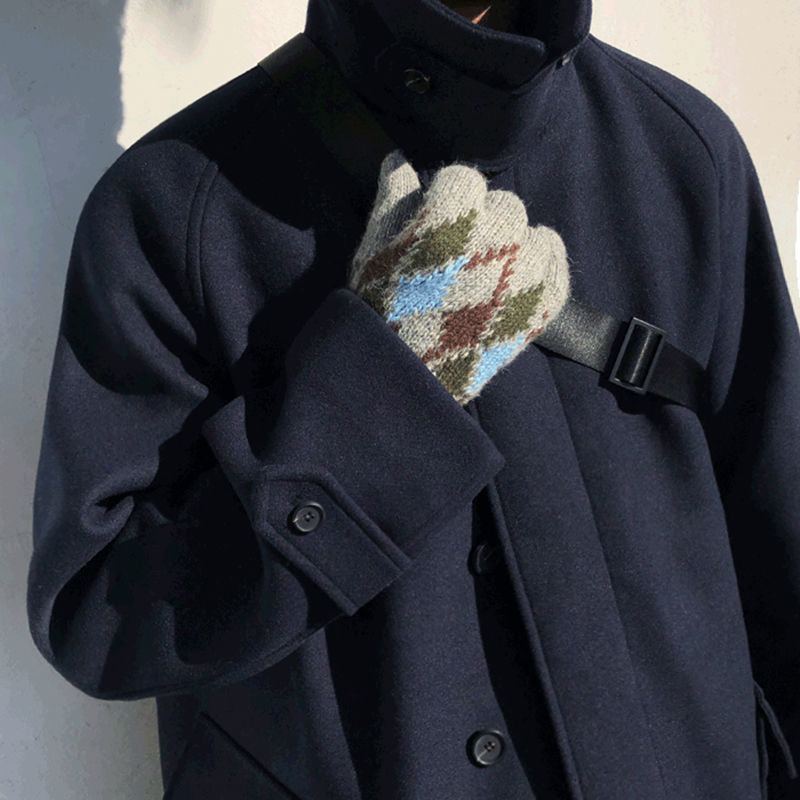 Dorian – Męski płaszcz wełniany oversize