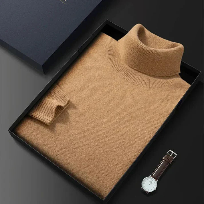 Tomasz – Klasyczny Męski Golf z Miękkiej Dzianiny