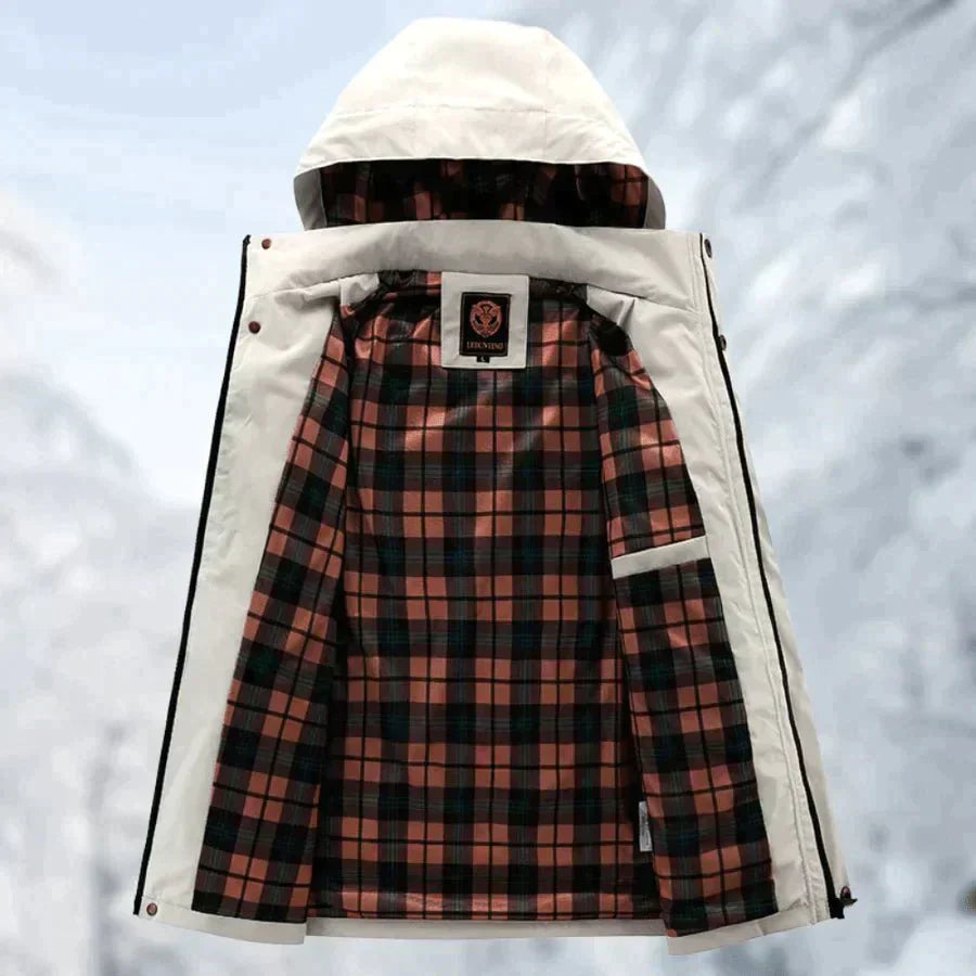 Mateo - Kurtka męska outdoor z kapturem i wieloma kieszeniami