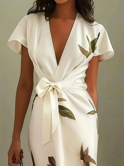 Melanie – Elegant Wrap Dress for Women - Image 4