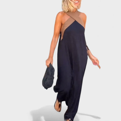 Susanne – Women Cross-Neck Maxi Dress - Image 8