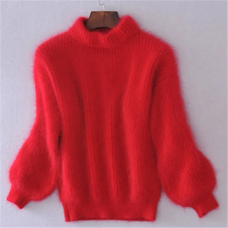 Elena – Sweter damski z miękkiej włóczki