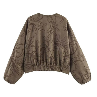 Elvira – Women Embroidered Casual Jacket - Image 8