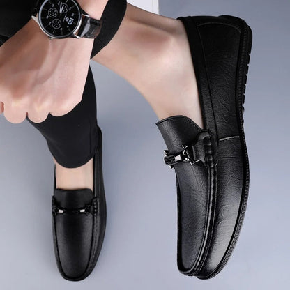 Harvey – Stylish Genuine Leather Loafers for Men - Image 5