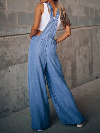 Lotte – Chic Denim Jumpsuit - Image 3