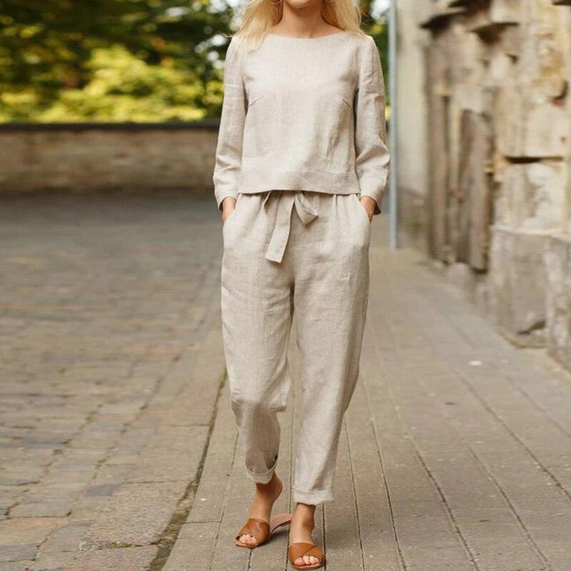 Lucy – Relaxed Linen Outfit - Image 1