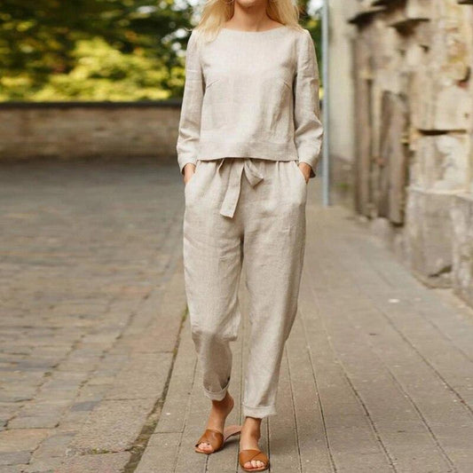 Lucy – Relaxed Linen Outfit - Image 1