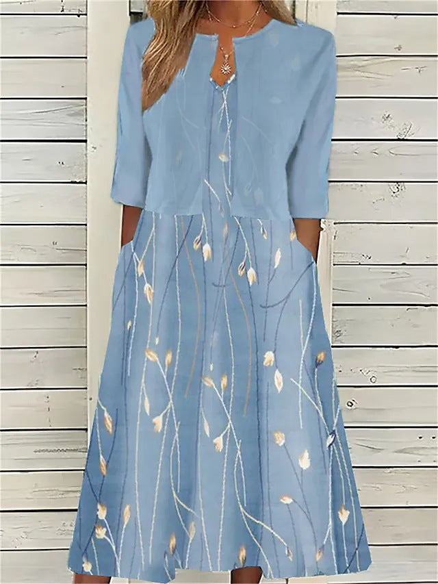 Ines – Floral Summer Dress - Image 1