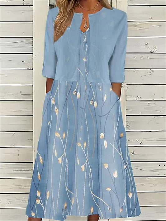 Ines – Floral Summer Dress - Image 1