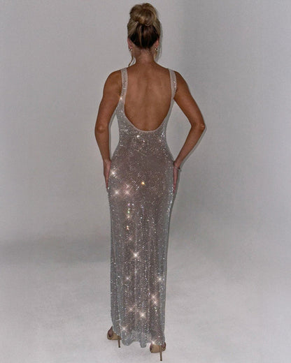 Isabella – Zdobiona suknia wieczorowa o dopasowanym kroju