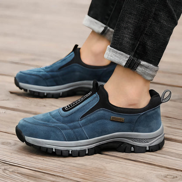 Ethan – Męskie ortopedyczne buty trekkingowe z niskim profilem