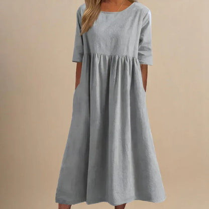 Charlotte – Women Casual Midi Dress - Image 8