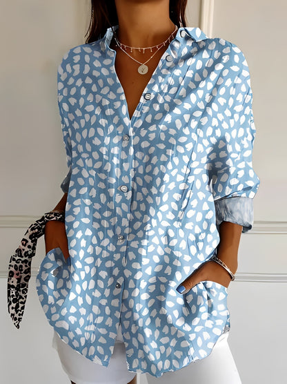 María – Stylowa Artystyczna Bluzka Damska