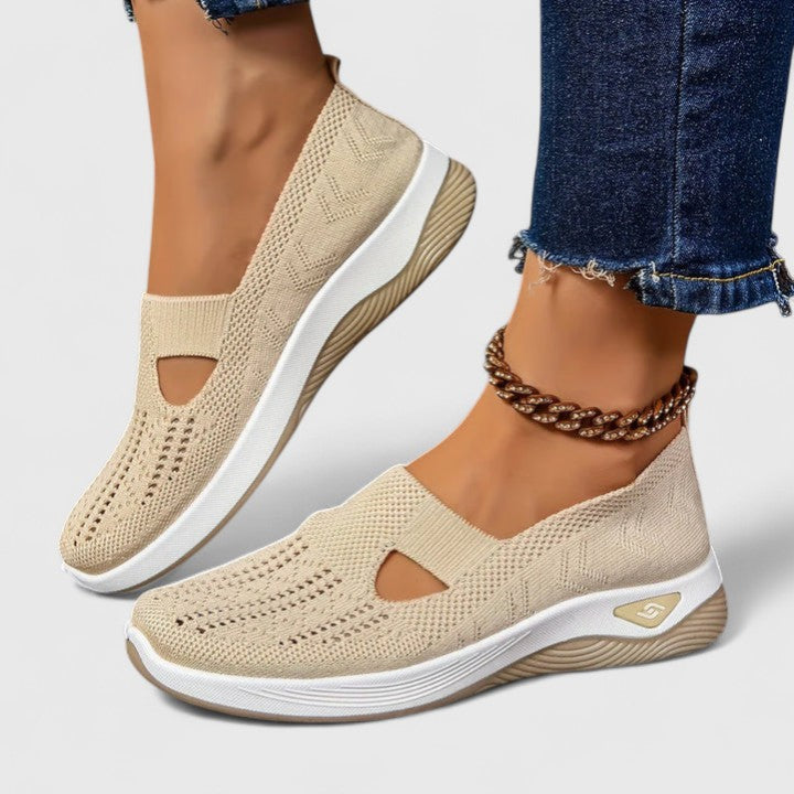 Emilia – Women Slip-On Mesh Walking Sneakers - Image 2