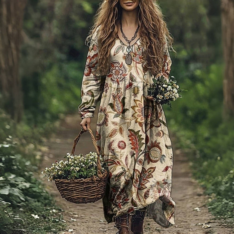 Christa – Floral Print Dress - Image 2