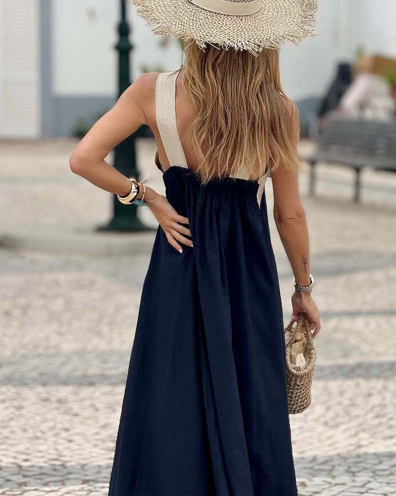 Emma – Women Breathable Crossed Maxi Dress - Image 13