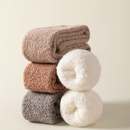 Mila - Długie skarpety z miękkiej tkaniny