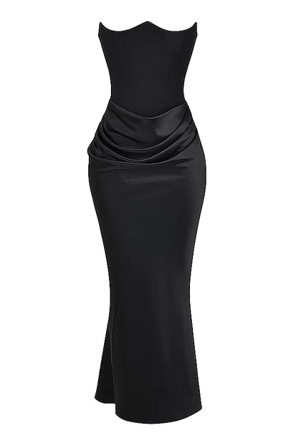 Chloe – Elegant Strapless Maxi Dress - Image 10
