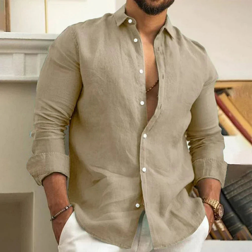 Alexander – Lightweight Button Shirt - Image 1