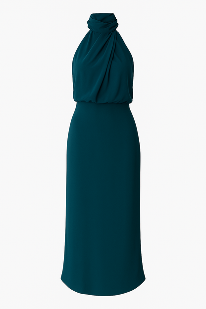 Stefanie – Elegant Halter Dress for Women - Image 4