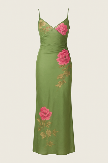 Lila – Elegant Summer with Floral Print Dress for Women - Image 6