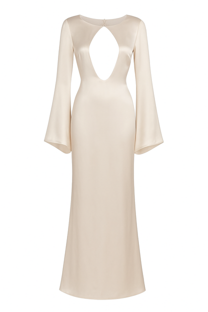 Franziska – Elegant Satin Evening Dress for Women - Image 4