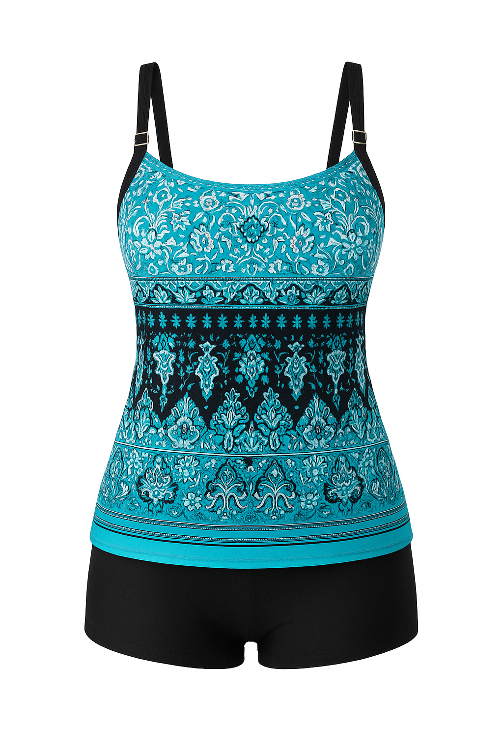 Daniela – Stylish Tankini with Shorts Set for Women - Image 4