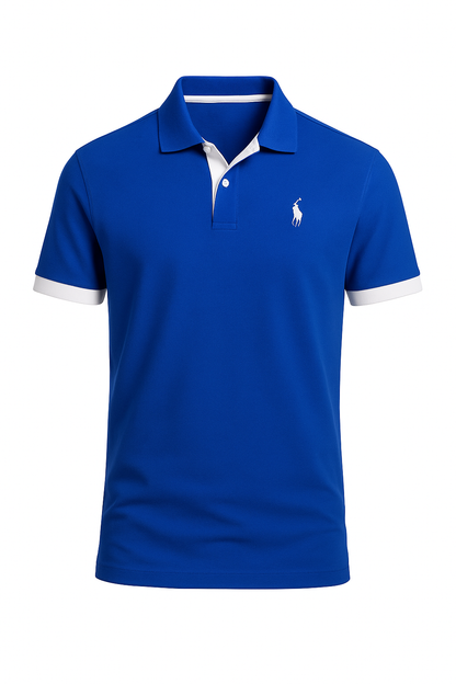 Lucas – Classic Fit Polo Shirt for Men - Image 4