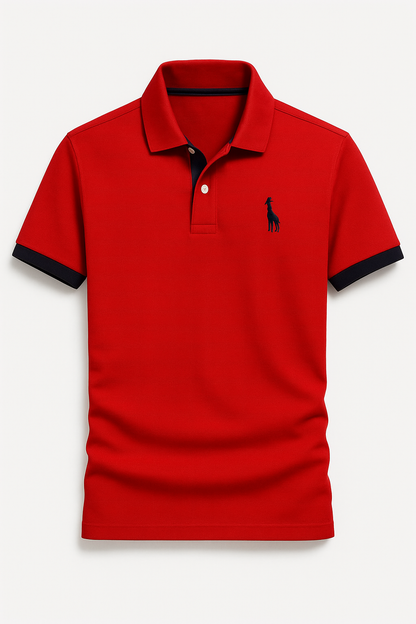 Lucas – Classic Fit Polo Shirt for Men - Image 7