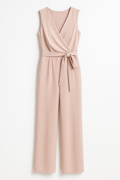 Clara – Chic Wrap Jumpsuit for Women - Image 3