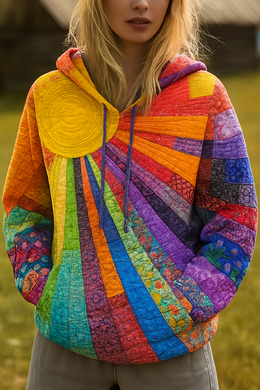 Vanessa – Bohemian Multicolor Pullover for Women - Image 1