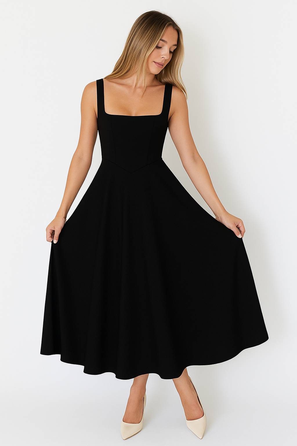 Helga – Elegant A-Line Dress for Women - Image 6