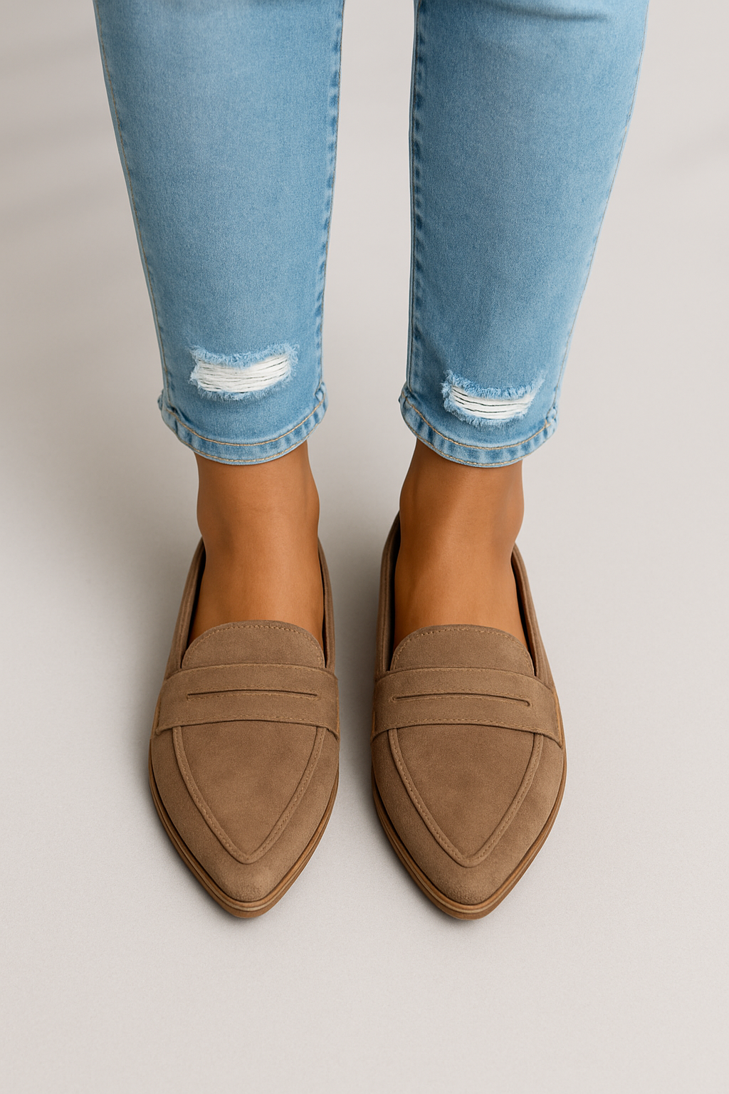 Mila – Orthopedic Leather Moccasins for Women - Image 1