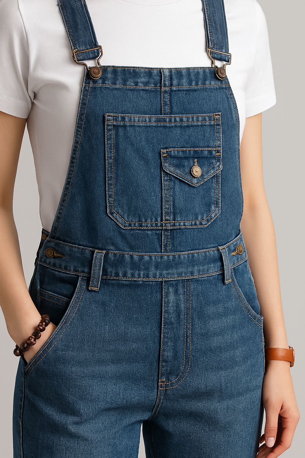 Sven – Casual Denim Overall Dress for Women - Image 5