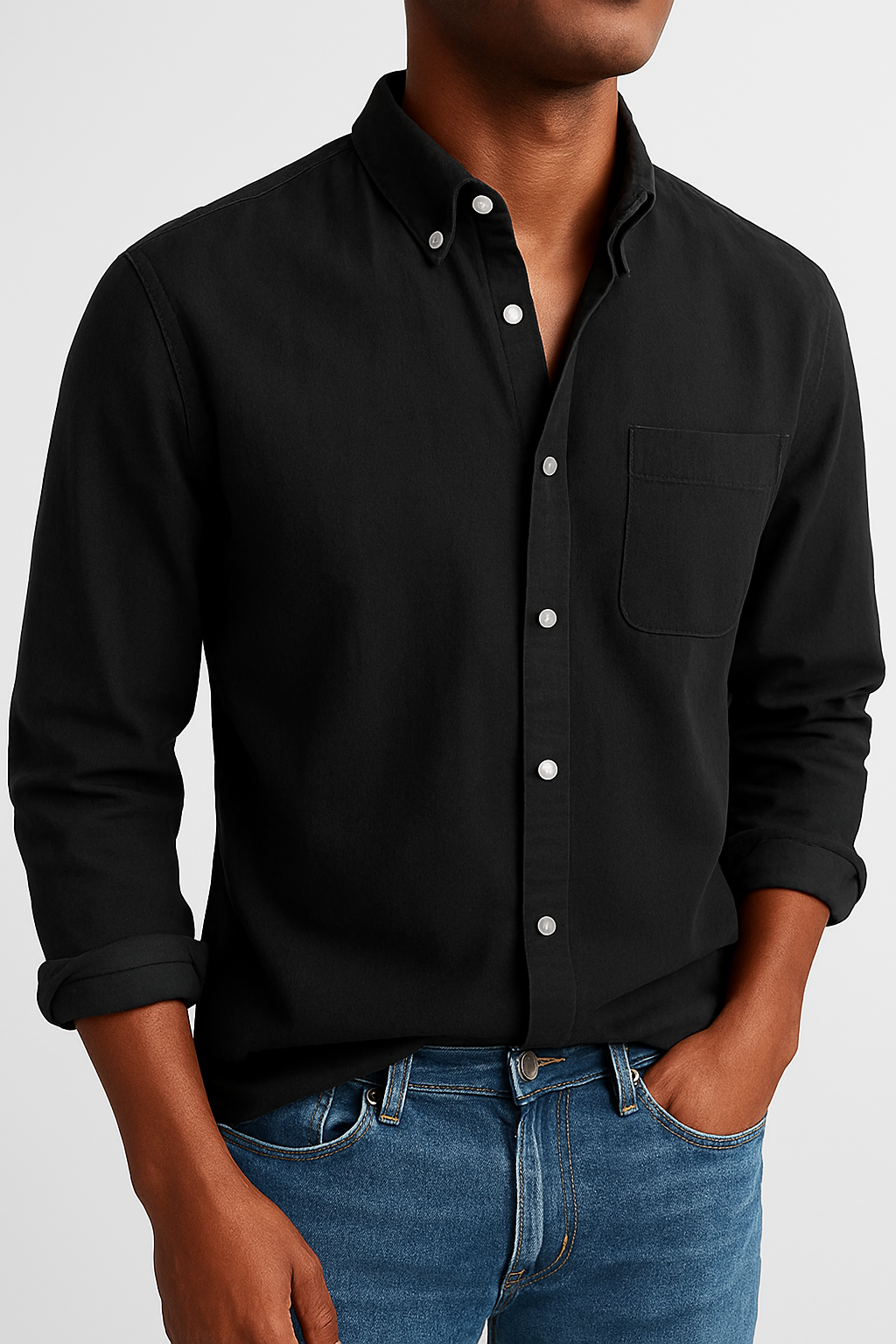 Viktor – Classic Button-Up Shirt for Men - Image 5