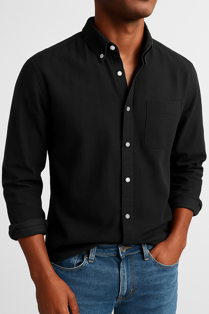 Viktor – Classic Button-Up Shirt for Men - Image 5